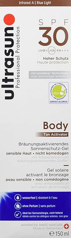 ultrasun SPF30 Tan Activator Body 150ml - British D'sire