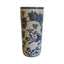 Umbrella Stand Vintage Blue & White Magnolia Design - Umbrella Stand - British D'sire