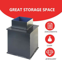 Underfloor Safe £4,000 Cash Rated Safe 12 Inch Body - Underfloor Safe - British D'sire