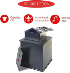 Underfloor Safe £4,000 Cash Rated Safe 12 Inch Body - Underfloor Safe - British D'sire