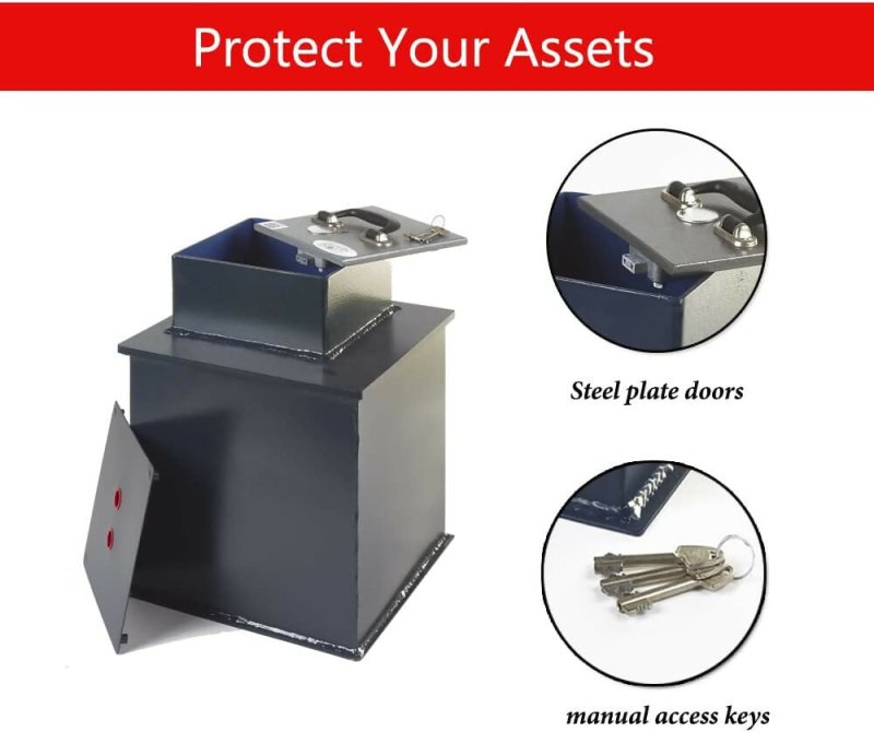 Underfloor Safe £4,000 Cash Rated Safe 12 Inch Body - Underfloor Safe - British D'sire