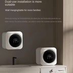 Underwear Washing Machine, 3.5L Fully Automatic Small Mini Sock Washing Machine, Portable Washing Machine, Wall-Mounted Compact Electric Washer with Spin Dryer, for Apartment Laundry - British D'sire