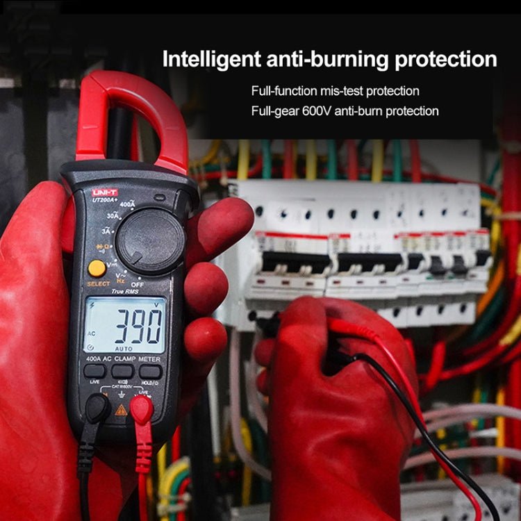UNI-T UT200B+ 600A Digital Clamp Multimeter AC/DC Voltage Detector Frequency Resistance Tester Secondary image