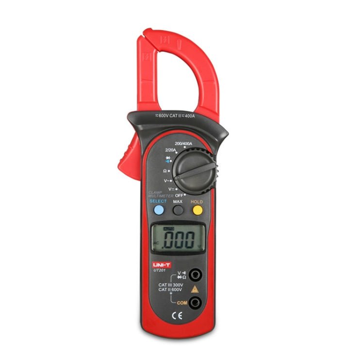 UNI - T UT201 400A Digital Clamp Multimeter AC/DC Voltage Detector - British D'sire Main image