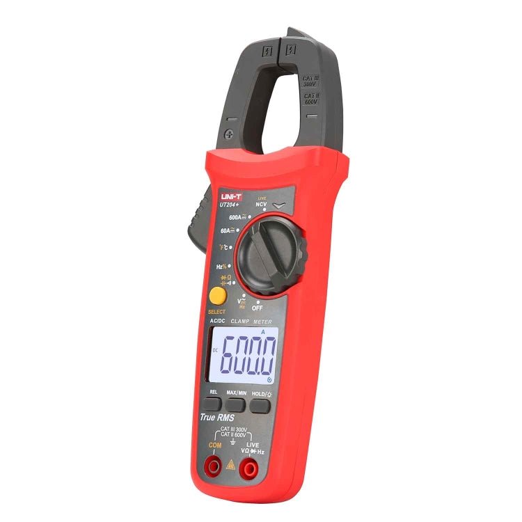 UNI-T UT204+ 600A Digital Clamp Meter AC DC Voltage Detector Secondary image