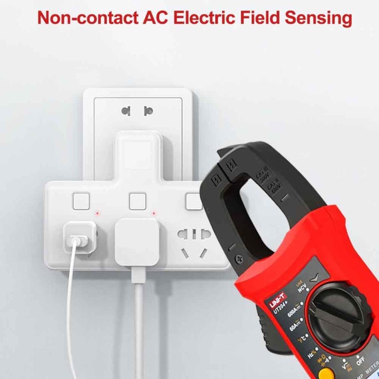 UNI - T UT204+ 600A Digital Clamp Meter AC DC Voltage Detector - British D'sire
