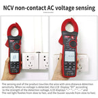 UNI - T UT205E 1000A 42mm Jaw Size Digital Clamp Meter AC DC Voltage Detector - British D'sire