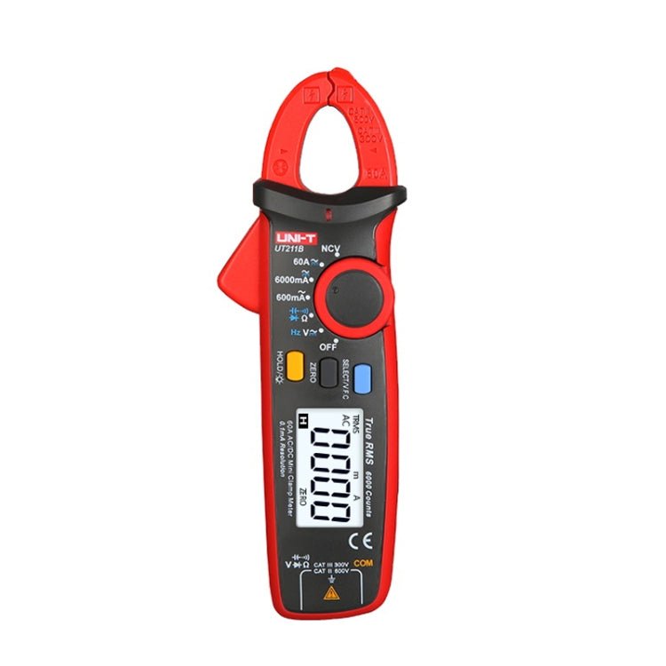 UNI - T UT211B 60A Digital Clamp Meter AC DC Voltage Detector - British D'sire Main image