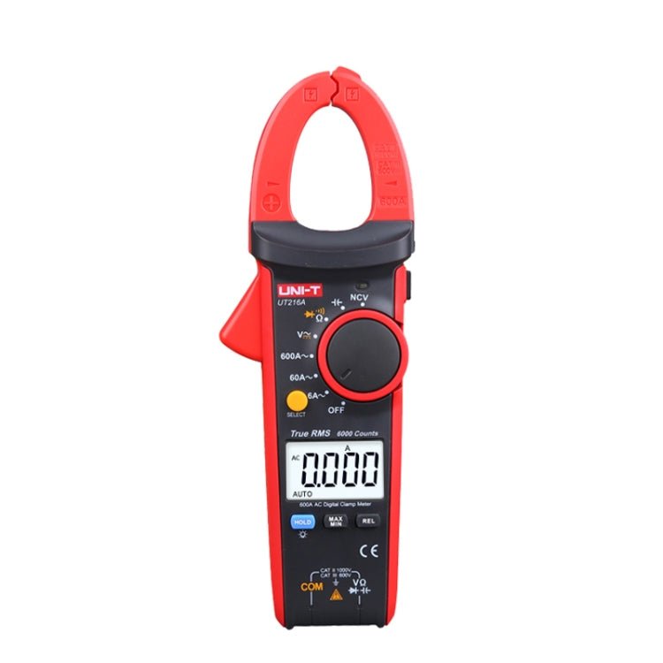 UNI - T UT216A 600A Digital Clamp Meter AC DC Voltage Detector - British D'sire Main image