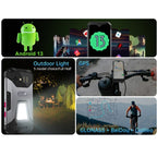 Unihertz Tank mini 1 / 8849, 8GB+256GB, 100MP Camera, 4.3 inch Android 13 Helio G99 Octa Core, Network: 4G(Black) - British D'sire