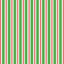 Uniqueco Printed FSCM Elf Duo Stripe Red/Green on Cream - Wrapping Paper - British D'sire