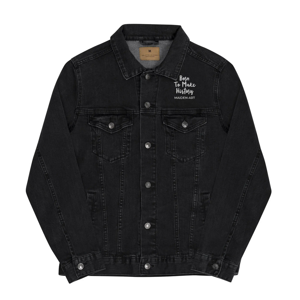 The Rebel Girl in Me will Never Die Unisex denim jacket Maiden-Art