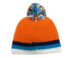 Unisex Hand Made Knitted Beanie Bobble Hat - Hats - British D'sire