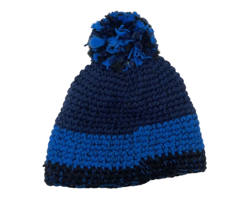 Unisex Hand Made Knitted Beanie Bobble Hat - Hats - British D'sire