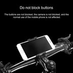 Universal Non - rotatable Aluminum Alloy Fixing Frame Motorcycle Bicycle Mobile Phone Holder (Gold) - British D'sire