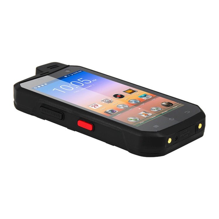 UNIWA B6000 PTT Walkie Talkie Rugged Phone, 4GB+64GB, IP68 Waterproof Dustproof Shockproof, 5000mAh Battery, 4.7 inch Android 9.0 MTK6762 Octa Core up to 2.0GHz, Network: 4G, NFC, OTG (Black) - British D'sire