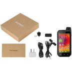 UNIWA B6000 PTT Walkie Talkie Rugged Phone, 4GB+64GB, IP68 Waterproof Dustproof Shockproof, 5000mAh Battery, 4.7 inch Android 9.0 MTK6762 Octa Core up to 2.0GHz, Network: 4G, NFC, OTG (Black) - British D'sire