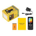 UNIWA E1801 Mobile Phone, 1.77 inch, 800mAh Battery, 21 Keys, Support Bluetooth, FM, MP3, MP4, GSM, Dual SIM(Blue) - British D'sire