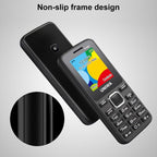 UNIWA E1801 Mobile Phone, 1.77 inch, 800mAh Battery, 21 Keys, Support Bluetooth, FM, MP3, MP4, GSM, Dual SIM(Blue) - British D'sire