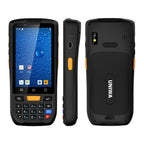 UNIWA HS001 Rugged Phone, 2GB+16GB, Waterproof Dustproof Shockproof, 4300mAh Battery, 4.0 inch Android 9.0 MTK6761 Helio A22 Quad Core up to 2.0GHz, Network: 4G(Black) - British D'sire