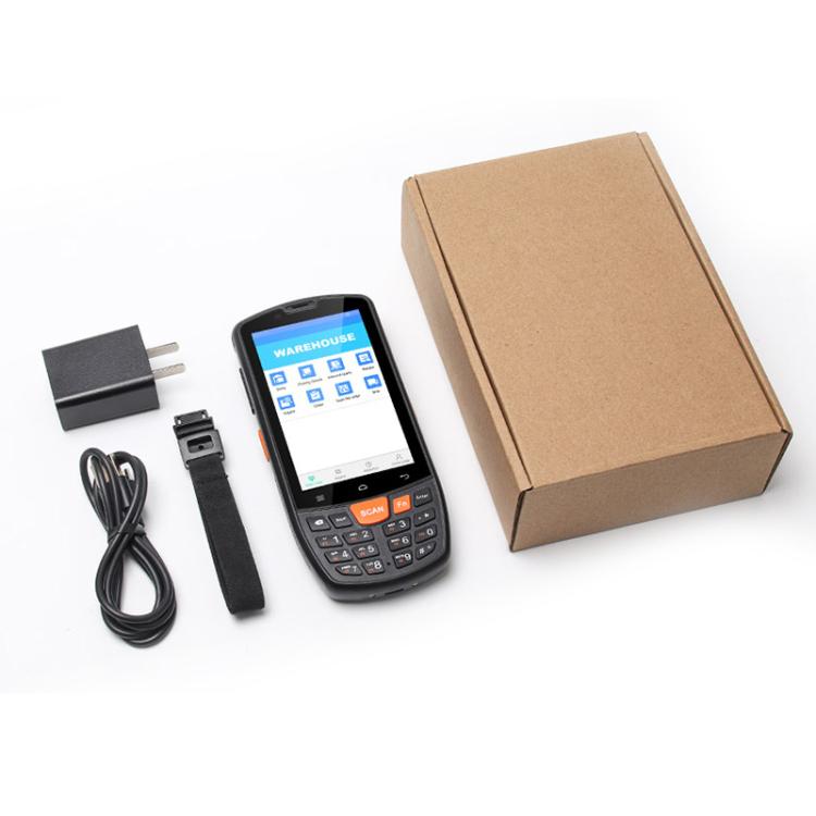 UNIWA HS006 Industrial PDA QR Code Scanner, 2GB+16GB, 4.0 inch Android 11 MediaTek MT6762 Octa Core, NFC, Network: 4G (EU Plug) - British D'sire