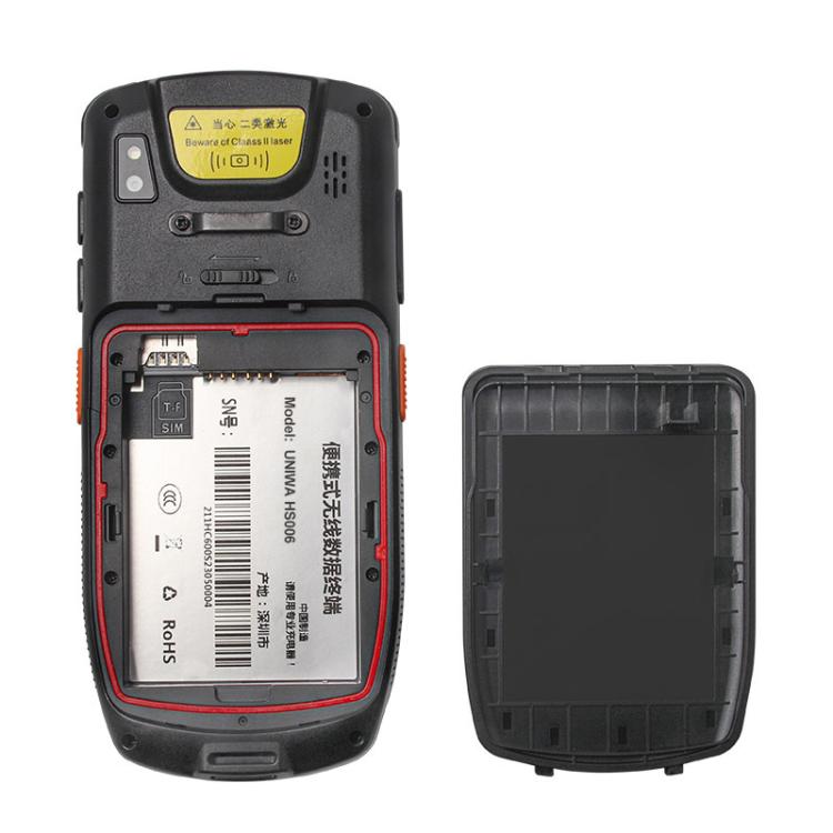 UNIWA HS006 Industrial PDA QR Code Scanner, 2GB+16GB, 4.0 inch Android 11 MediaTek MT6762 Octa Core, NFC, Network: 4G (UK Plug) - British D'sire