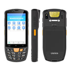 UNIWA HS006 Industrial PDA QR Code Scanner, 3GB+32GB, 4.0 inch Android 11 MediaTek MT6762 Octa Core, NFC, Network: 4G (US Plug) - British D'sire