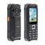 UNIWA M6000 Big Speaker Keypad Phone, 2.4 inch, Dual Flashlights, 21 Keys, SOS, FM, 4 SIM, GSM, Plug:AU Plug(Black) - British D'sire