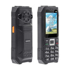 UNIWA M6000 Big Speaker Keypad Phone, 2.4 inch, Dual Flashlights, 21 Keys, SOS, FM, 4 SIM, GSM, Plug:AU Plug(Black) - British D'sire