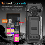 UNIWA M6000 Big Speaker Keypad Phone, 2.4 inch, Dual Flashlights, 21 Keys, SOS, FM, 4 SIM, GSM, Plug:EU Plug(Black) - British D'sire