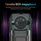 UNIWA M6000 Big Speaker Keypad Phone, 2.4 inch, Dual Flashlights, 21 Keys, SOS, FM, 4 SIM, GSM, Plug:US Plug(Green) - British D'sire