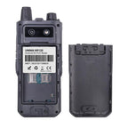 UNIWA NR120 PoC Walkie - Talkie Rugged Phone, 3GB+32GB, 2.4 inch Android 13 Unisoc T158 Octa Core, Network: 5G, NFC, SOS, Plug:UK Plug(Black) - British D'sire