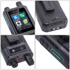 UNIWA NR120 PoC Walkie - Talkie Rugged Phone, 3GB+32GB, 2.4 inch Android 13 Unisoc T158 Octa Core, Network: 5G, NFC, SOS, Plug:UK Plug(Black) - British D'sire