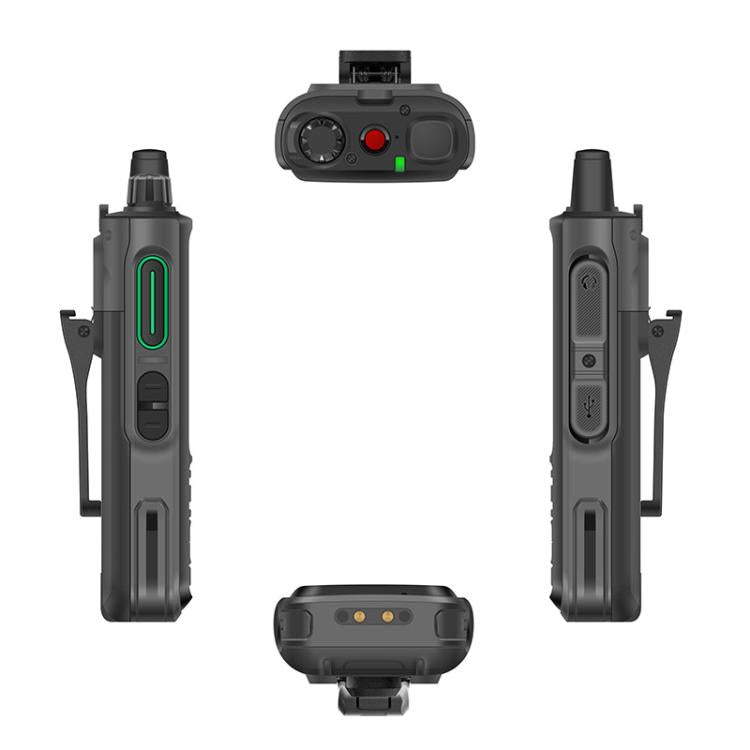 UNIWA NR120 PoC Walkie - Talkie Rugged Phone, 3GB+32GB, 2.4 inch Android 13 Unisoc T158 Octa Core, Network: 5G, NFC, SOS, Plug:US Plug(Black) - British D'sire