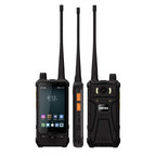 UNIWA P2 Plus UHF Walkie - Talkie Rugged Phone, 3GB+32GB, 4.0 inch Android 9.0 Mediatek MT6762 Octa Core, Network: 4G, NFC, Plug:EU Plug(Black) - British D'sire