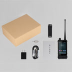 UNIWA P2 Plus UHF Walkie - Talkie Rugged Phone, 3GB+32GB, 4.0 inch Android 9.0 Mediatek MT6762 Octa Core, Network: 4G, NFC, Plug:EU Plug(Black) - British D'sire