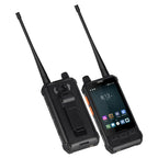 UNIWA P2 Plus UHF Walkie - Talkie Rugged Phone, 3GB+32GB, 4.0 inch Android 9.0 Mediatek MT6762 Octa Core, Network: 4G, NFC, Plug:EU Plug(Black) - British D'sire