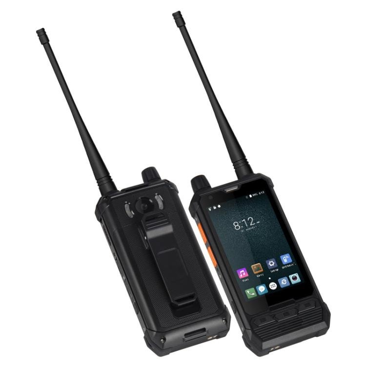UNIWA P2 Plus UHF Walkie - Talkie Rugged Phone, 3GB+32GB, 4.0 inch Android 9.0 Mediatek MT6762 Octa Core, Network: 4G, NFC, Plug:UK Plug(Black) - British D'sire