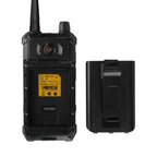 UNIWA P2 Plus UHF Walkie - Talkie Rugged Phone, 3GB+32GB, 4.0 inch Android 9.0 Mediatek MT6762 Octa Core, Network: 4G, NFC, Plug:US Plug(Black) - British D'sire