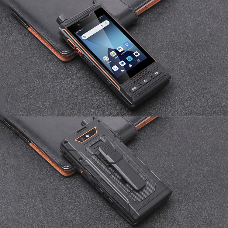 UNIWA P4 Plus UHF Walkie Talkie Rugged Phone, 4GB+64GB, 4.0 inch Android 14 MediaTek MT6765 Helio P35 Octa Core, Network: 4G (EU Plug) - British D'sire