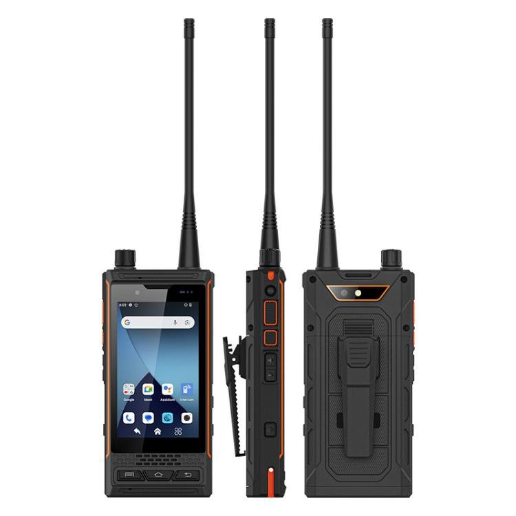 UNIWA P4 Plus UHF Walkie Talkie Rugged Phone, 4GB+64GB, 4.0 inch Android 14 MediaTek MT6765 Helio P35 Octa Core, Network: 4G (UK Plug) - British D'sire
