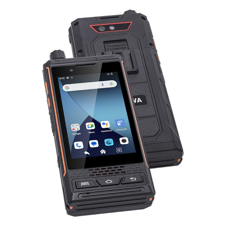 UNIWA P4 Plus UHF Walkie Talkie Rugged Phone, 4GB+64GB, 4.0 inch Android 14 MediaTek MT6765 Helio P35 Octa Core, Network: 4G (US Plug) - British D'sire