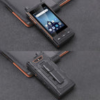 UNIWA P4 Plus UHF Walkie Talkie Rugged Phone, 4GB+64GB, 4.0 inch Android 14 MediaTek MT6765 Helio P35 Octa Core, Network: 4G (US Plug) - British D'sire