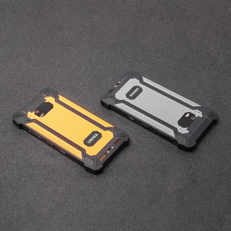 UNIWA P551 Handheld PDA Rugged Phone, 4GB+64GB, 5.5 inch Android 11 Mediatek MT6765 Helio P35 Octa Core, Network: 4G, Plug:UK Plug(Grey) - British D'sire