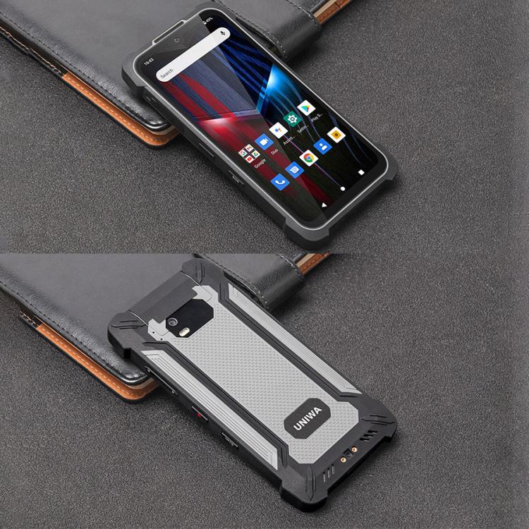 UNIWA P551 Handheld PDA Rugged Phone, 4GB+64GB, 5.5 inch Android 11 Mediatek MT6765 Helio P35 Octa Core, Network: 4G, Plug:US Plug(Orange) - British D'sire