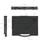 UNIWA ULAP R14 Rugged Laptop, 8GB+256GB, 14 inch Windows 10 Home Intel Core i5 - 8250U, EU Plug - British D'sire