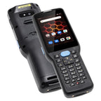 UNIWA V350 Handheld Rugged 2D Barcode Scanner, 4GB+64GB, 3.5 inch Android 12 Mediatek MT6761 Quad Core, T9 Keyboard, NFC, Network: 4G, Plug:AU Plug(Black) - British D'sire