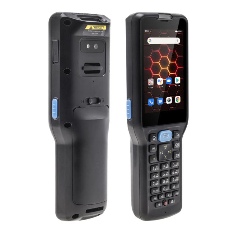 UNIWA V350 Handheld Rugged 2D Barcode Scanner, 4GB+64GB, 3.5 inch Android 12 Mediatek MT6761 Quad Core, T9 Keyboard, NFC, Network: 4G, Plug:EU Plug(Black) Secondary image