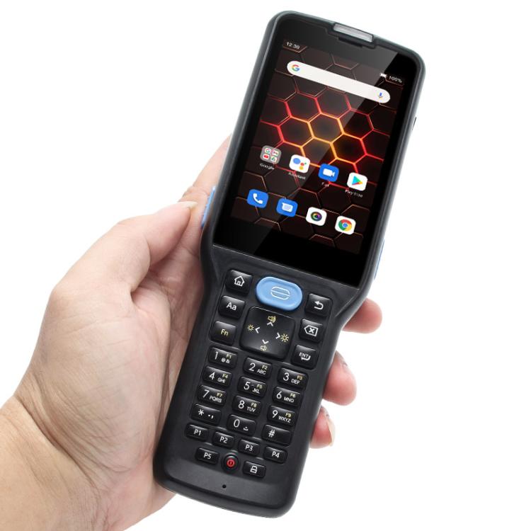 UNIWA V350 Handheld Rugged 2D Barcode Scanner, 4GB+64GB, 3.5 inch Android 12 Mediatek MT6761 Quad Core, T9 Keyboard, NFC, Network: 4G, Plug:UK Plug(Black) - British D'sire