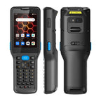 UNIWA V350 Handheld Rugged 2D Barcode Scanner, 4GB+64GB, 3.5 inch Android 12 Mediatek MT6761 Quad Core, T9 Keyboard, NFC, Network: 4G, Plug:UK Plug(Black) - British D'sire